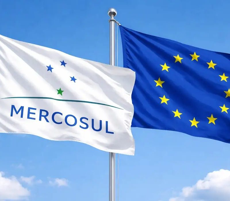 Acordo Mercosul-UE impulsiona exportações brasileiras em 21%