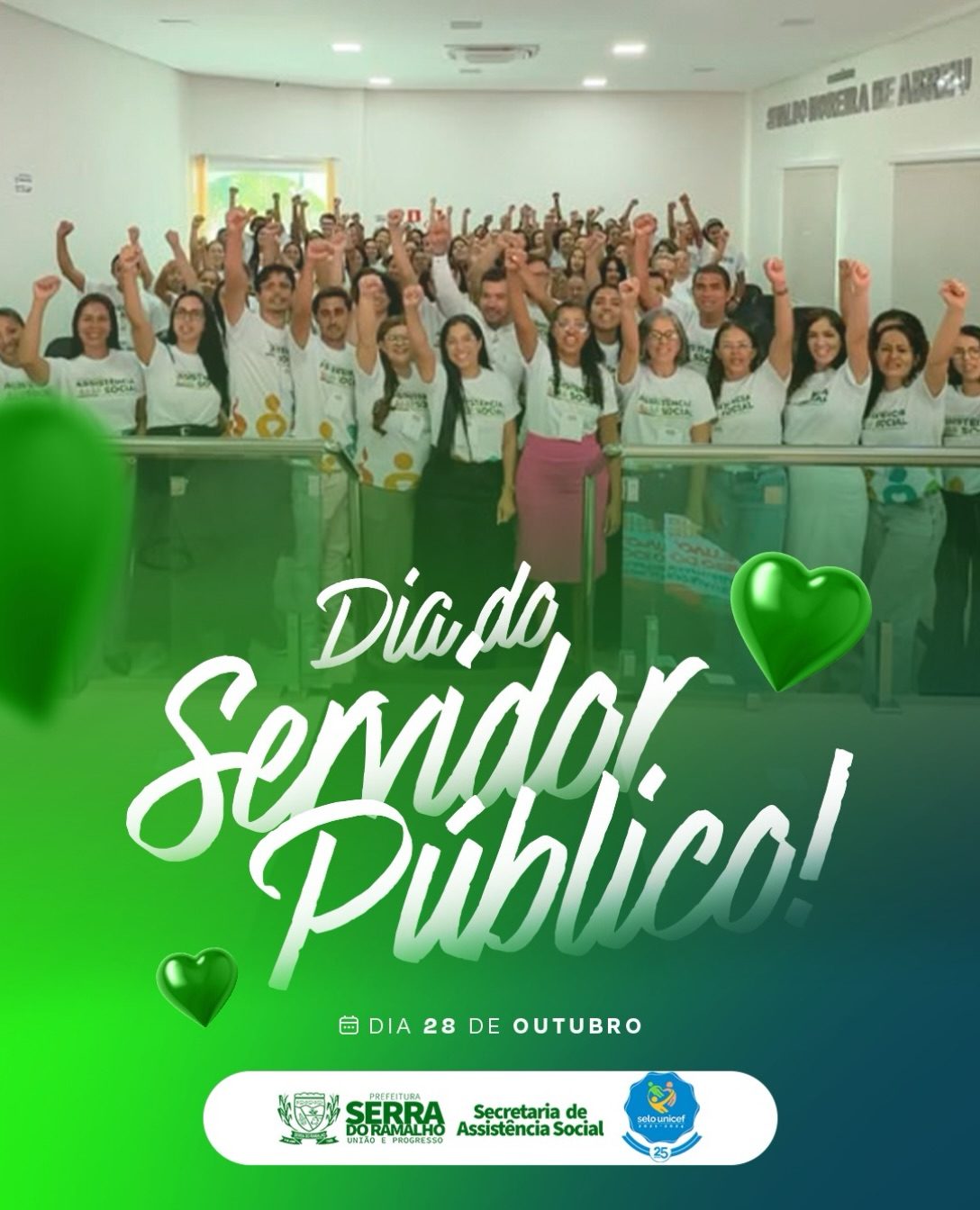 Serra do Ramalho celebra o Dia do Servidor Público com homenagens