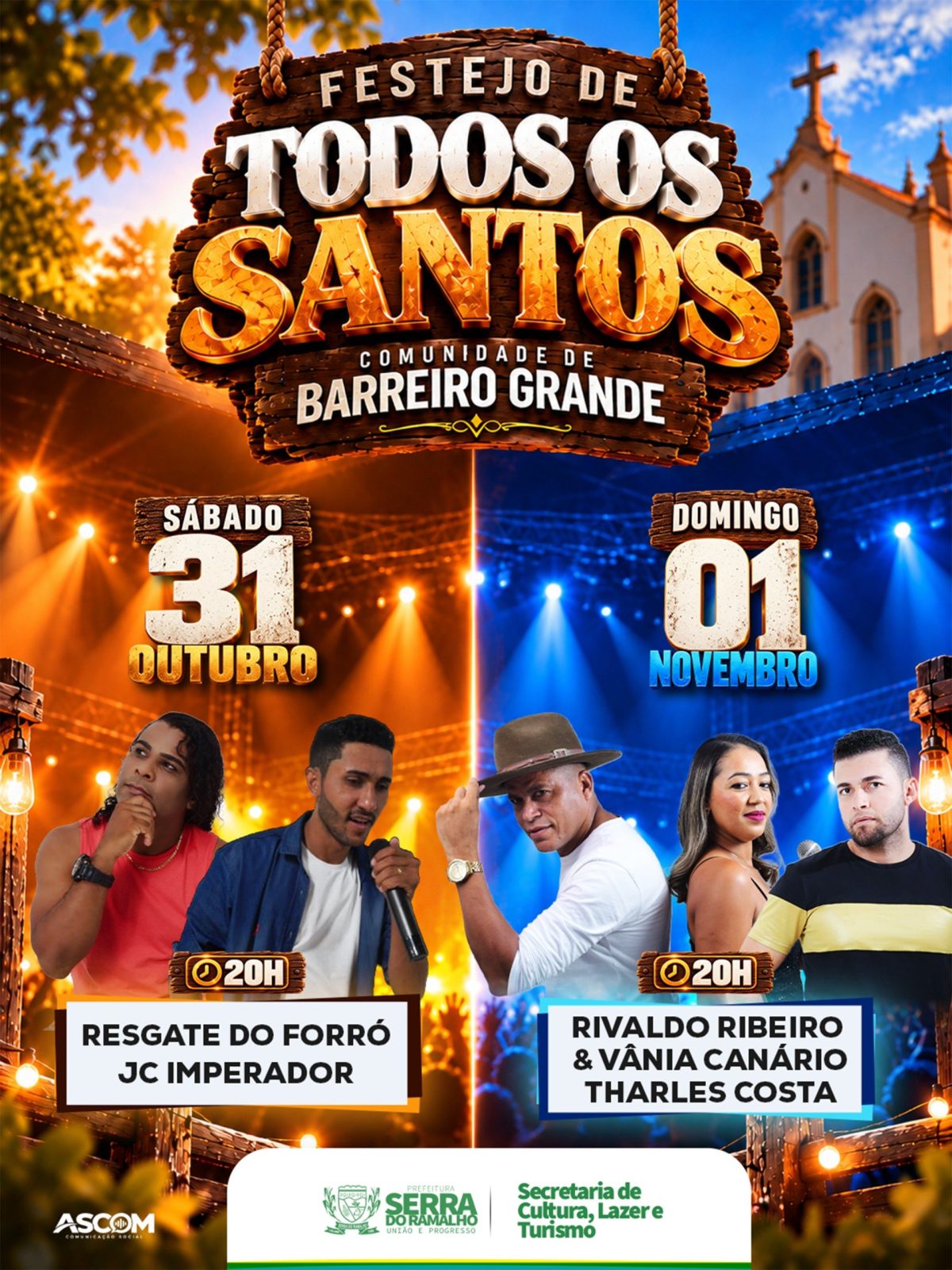 Barreiro Grande se prepara para a festa de Todos os Santos
