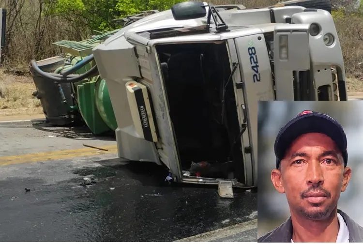 Acidente fatal com caminhão na BR-030 em Guanambi deixa vítima