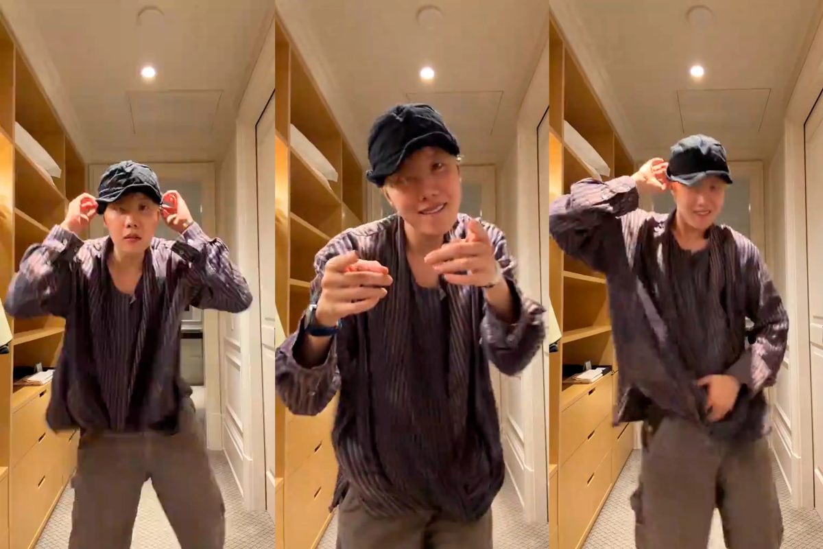 J-Hope dança funk brasileiro e anima fãs antes de shows no Brasil