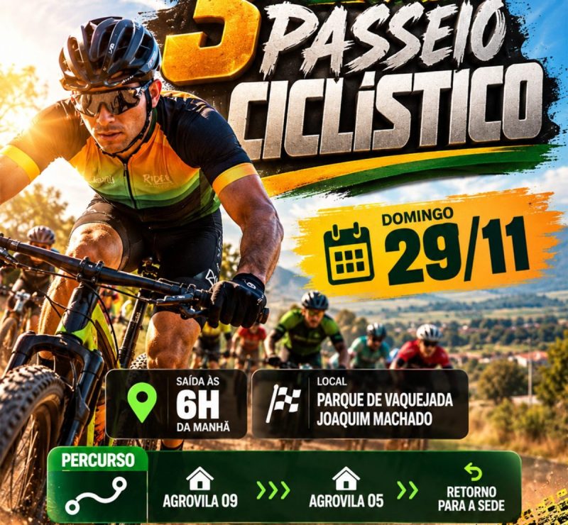 Serra do Ramalho realiza 3º Passeio Ciclístico no final de novembro